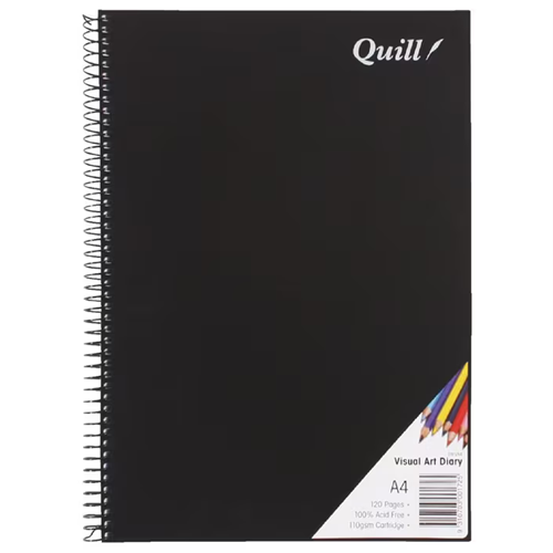 Quill Visual Art Diary 11x14 120 page 110GSM